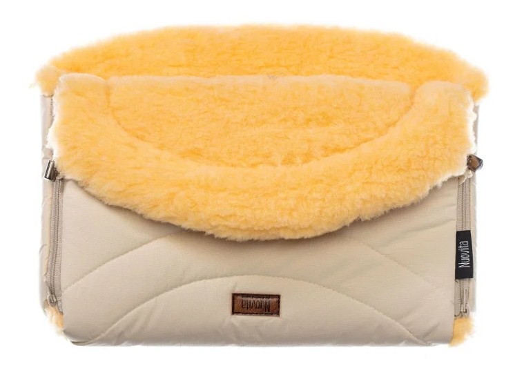 Муфта меховая для коляски Nuovita Tundra Pesco Crema/Кремовый