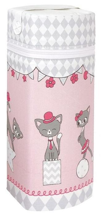Детская сумка-термос Ceba Baby Jumbo W-005-069-130 Cats Pink