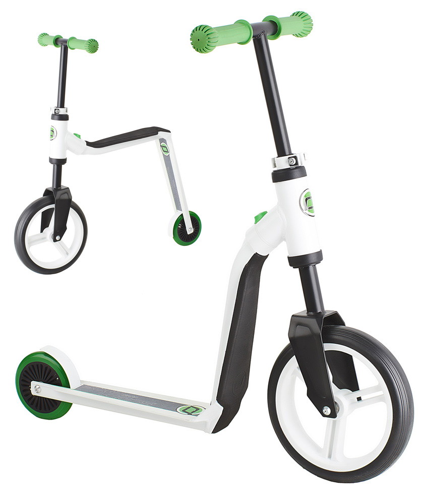Самокат-беговел трансформер Scoot&Ride Highway Freak зеленый
