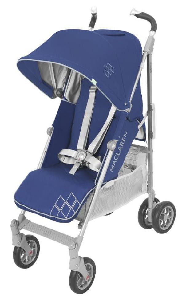 Детская коляска трость Maclaren Techno XT medieval blue/silver WD1G070042