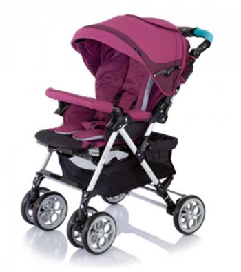 Прогулочная коляска Jetem Cozy S-801W wine