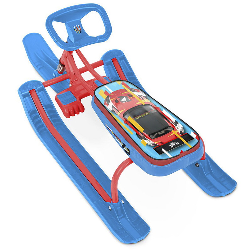 Детский снегокат Nika Тимка Спорт 2 sportcar красный каркас