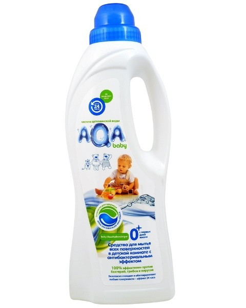 Средство AQA baby для мытья всех поверхностей в детской комнате с антибактериальным эффектом 700 мл