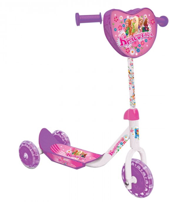Самокат 1toy Красотка Т53991