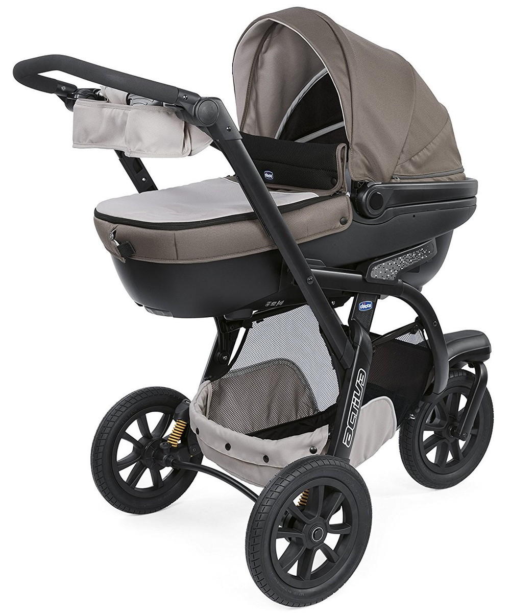 Детская коляска Chicco Trio Activ3 With Kit Car 3 в 1 Dove Grey