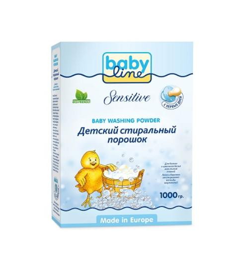 Детский стиральный порошок Babyline Sensitive 1000 гр