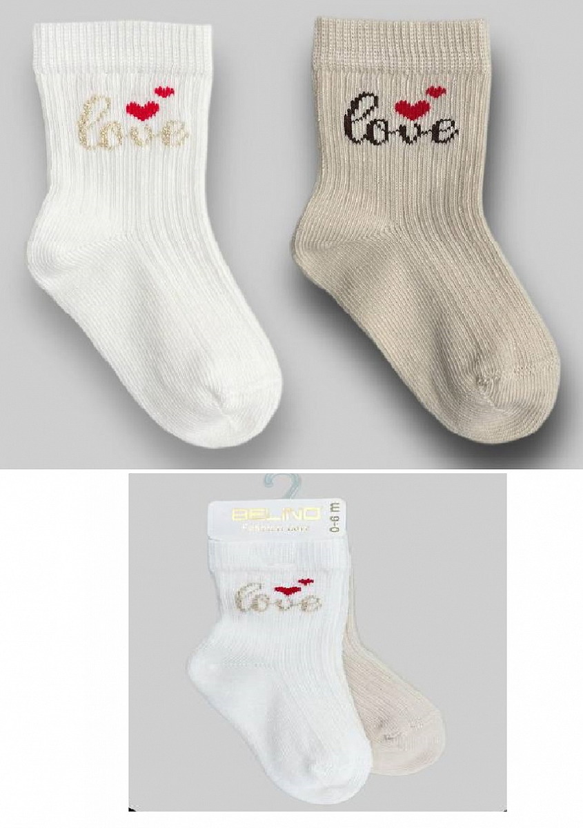 Носки Belino для девочки 2 пары 229000 J 10