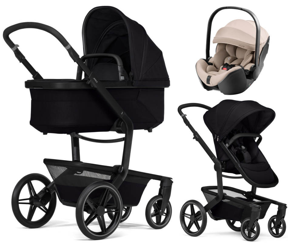 Детская коляска 3 в 1 Joolz Day 5 и автокресло Britax Roemer Baby-Safe Pro Style Teak Space Black