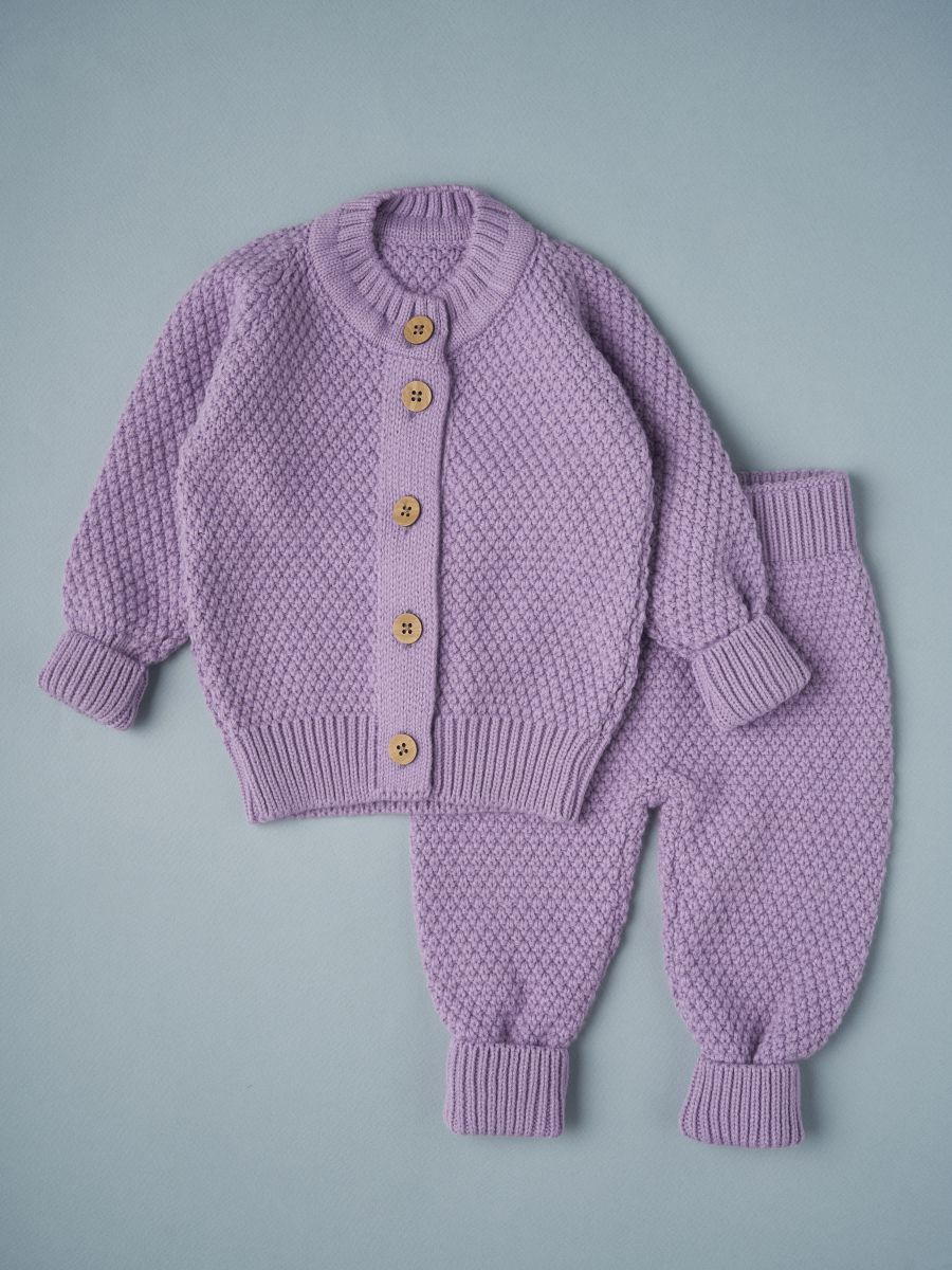 Кофточка и штаны Little Star Версаль 80033 (ЧЗ-нк) орхидея 62