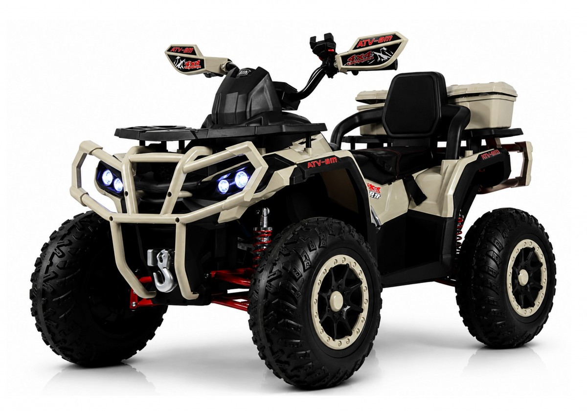 Детский электроквадроцикл RiverToys Z111ZZ Z111ZZ-NEW-BEIGE/бежевый
