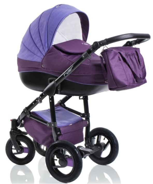 Детская коляска Wiejar Rider 2 в 1 t 18 (фиолетовый)