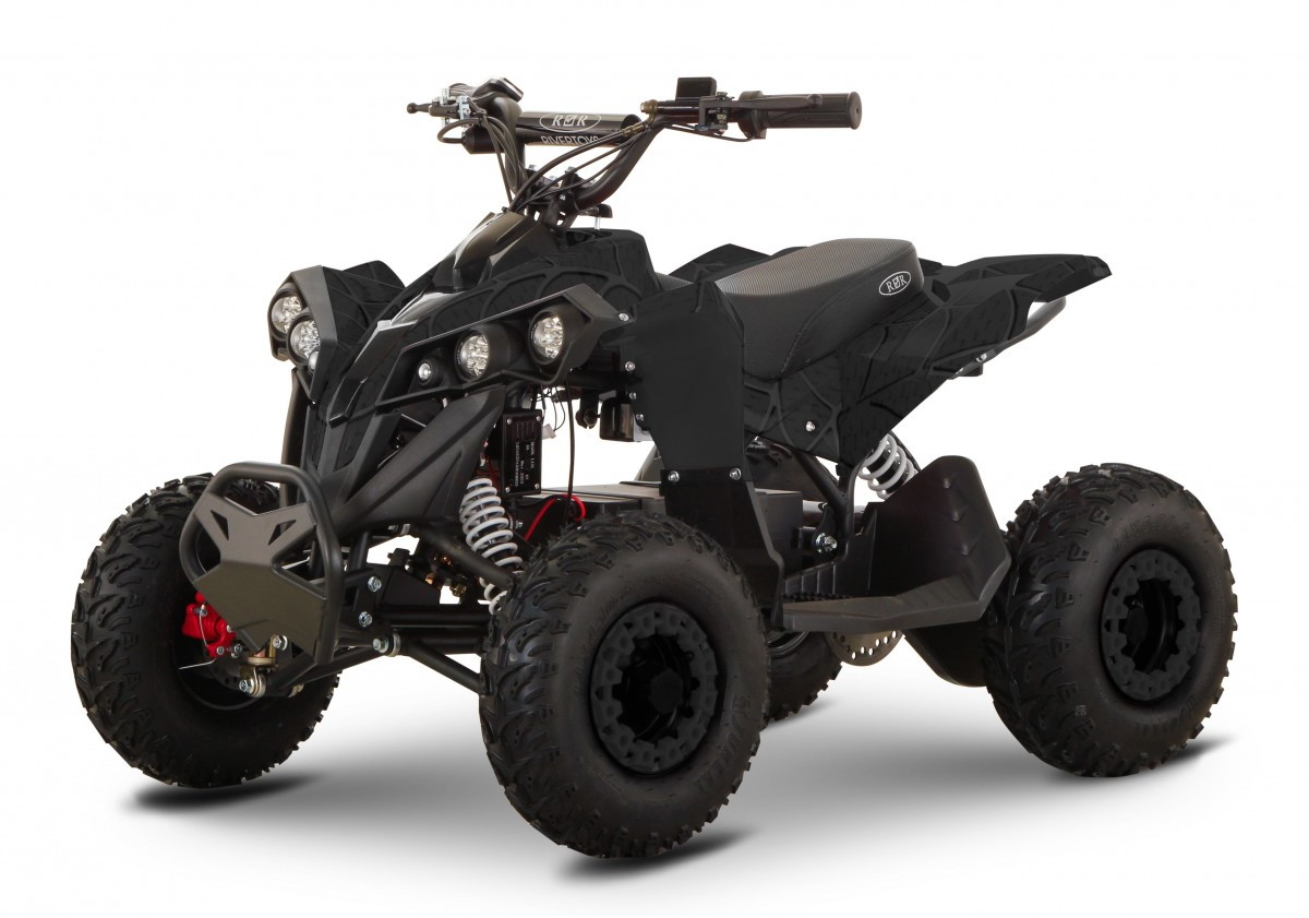 Детский электроквадроцикл RiverToys MARK BLACK-SPIDER/черный Spider