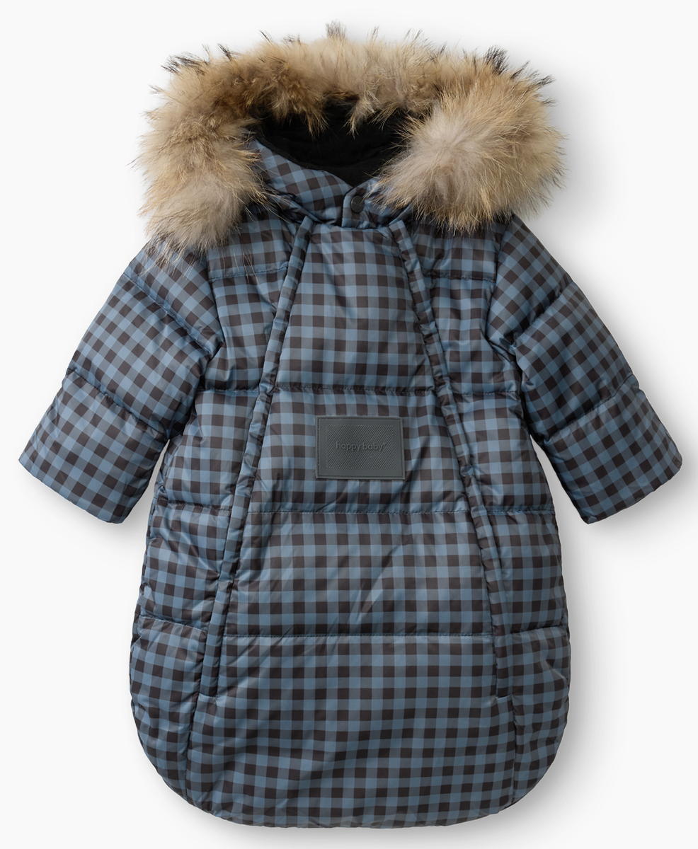 Комбинезон детский Happy baby 89143-0 ЧЗ сине-серый / blue grey