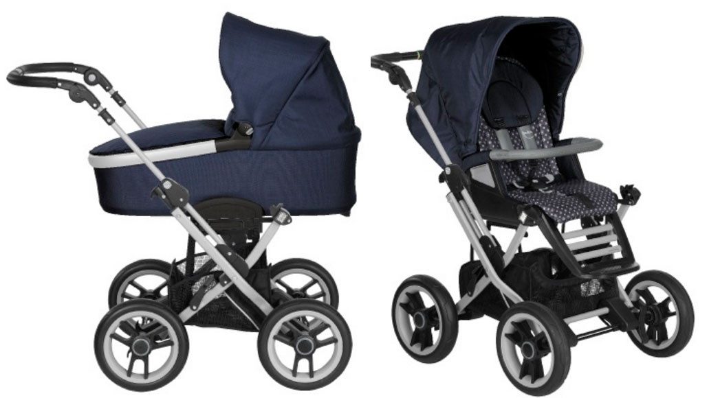Детская коляска Teutonia Mistral P V4 2 в 1 2016 6015-6075 Astronomy