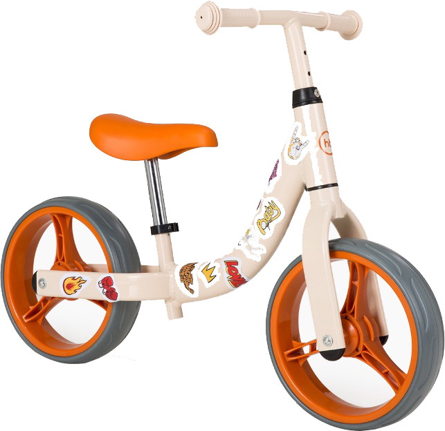 Детский беговел Happy Baby Wogo Бежевый (Beige)