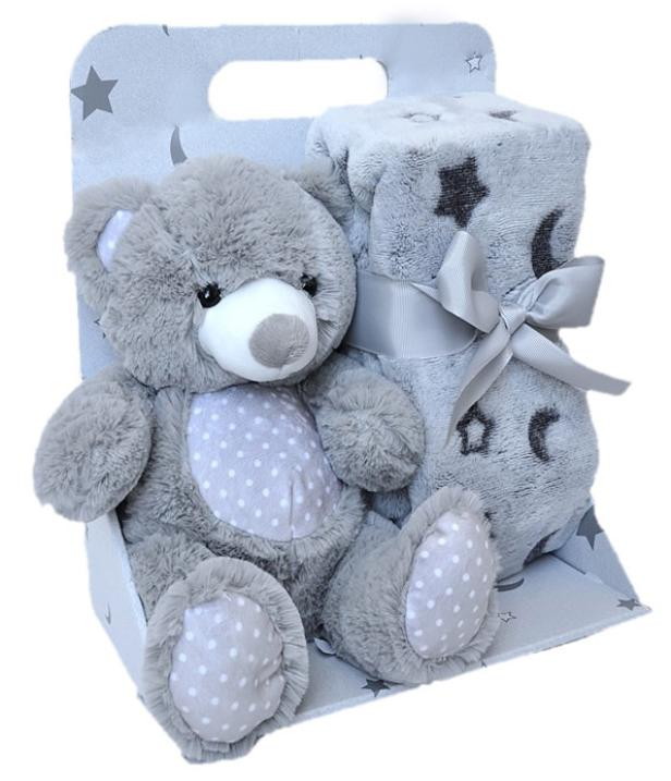 Детский плед Uviton с игрушкой Мишка