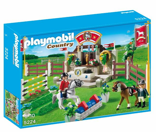 Детская игрушка Playmobil Лошади: Манеж для выездки и конкура