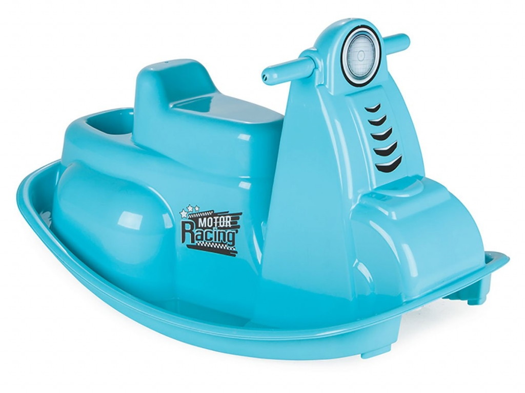 Детская качалка - мотоцикл Pilsan Motor 06-178 Голубой
