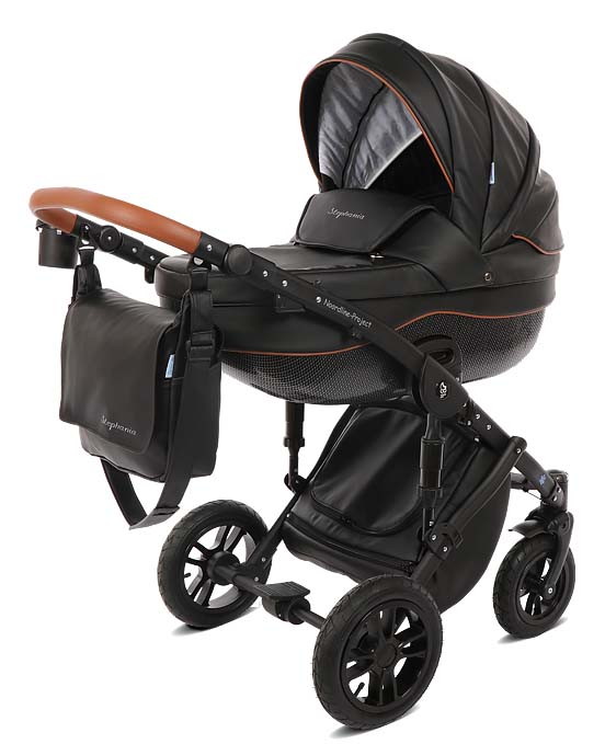 Детская коляска Noordline Stephania Style 3 в 1 Black