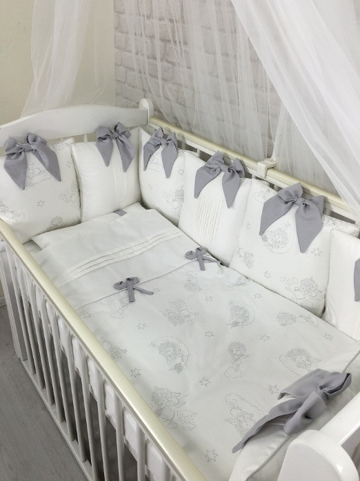 Комплект для овальной кроватки Marele Волшебные сны 18 предметов 460415-ов