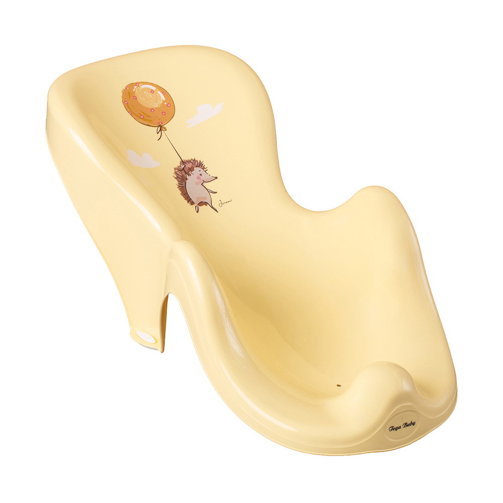 Горка для купания Tega Baby Лесная сказка антискользящая FF-003-109 светло-желтый