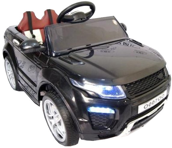 Детский электромобиль RiverToys Range O007OO VIP черный глянец