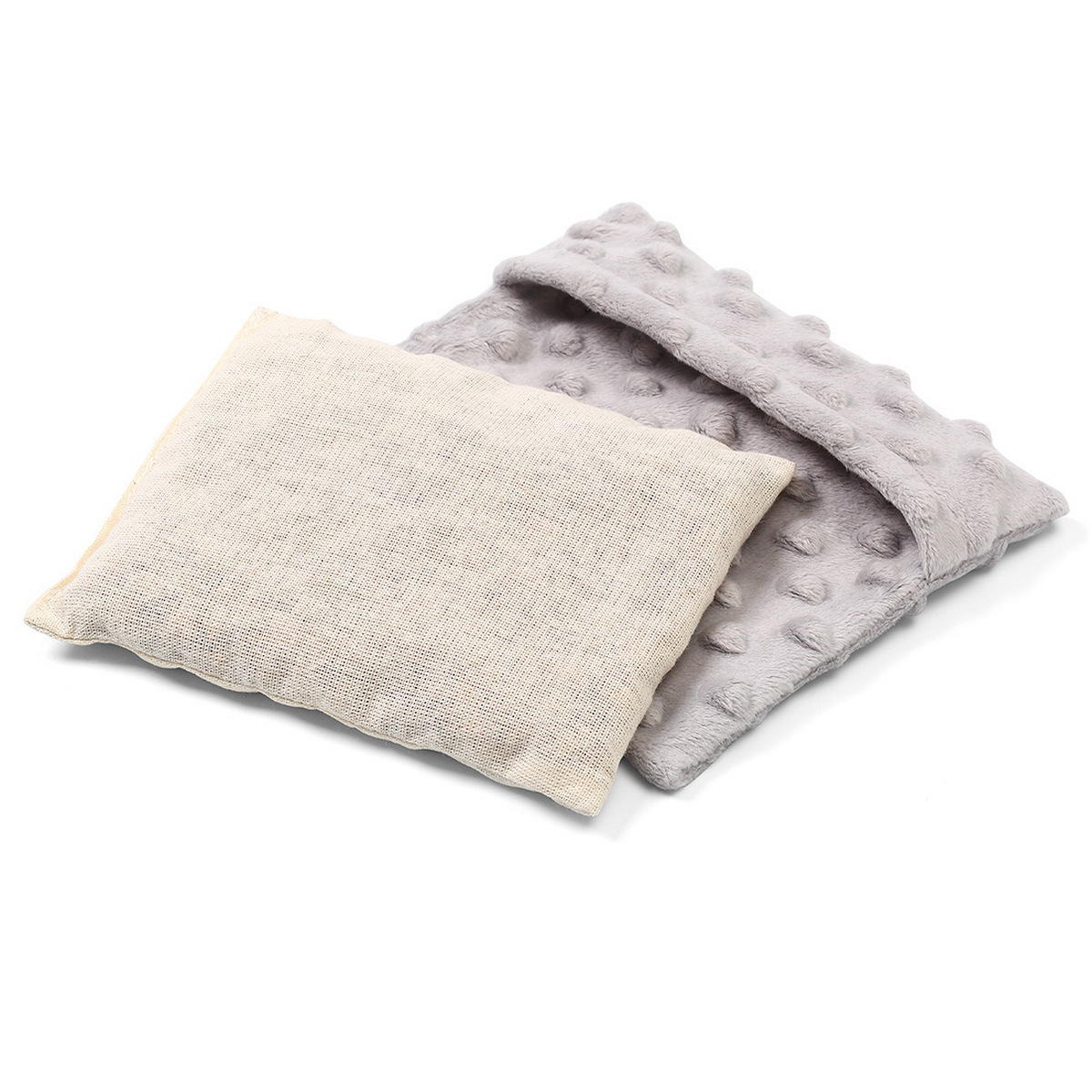 Подушечка-грелка для детей BabyOno с вишневыми косточками 796 серый