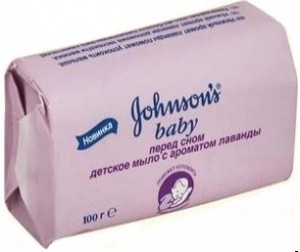 Мыло Johnson`s baby с экстрактом лаванды перед сном 100 гр.