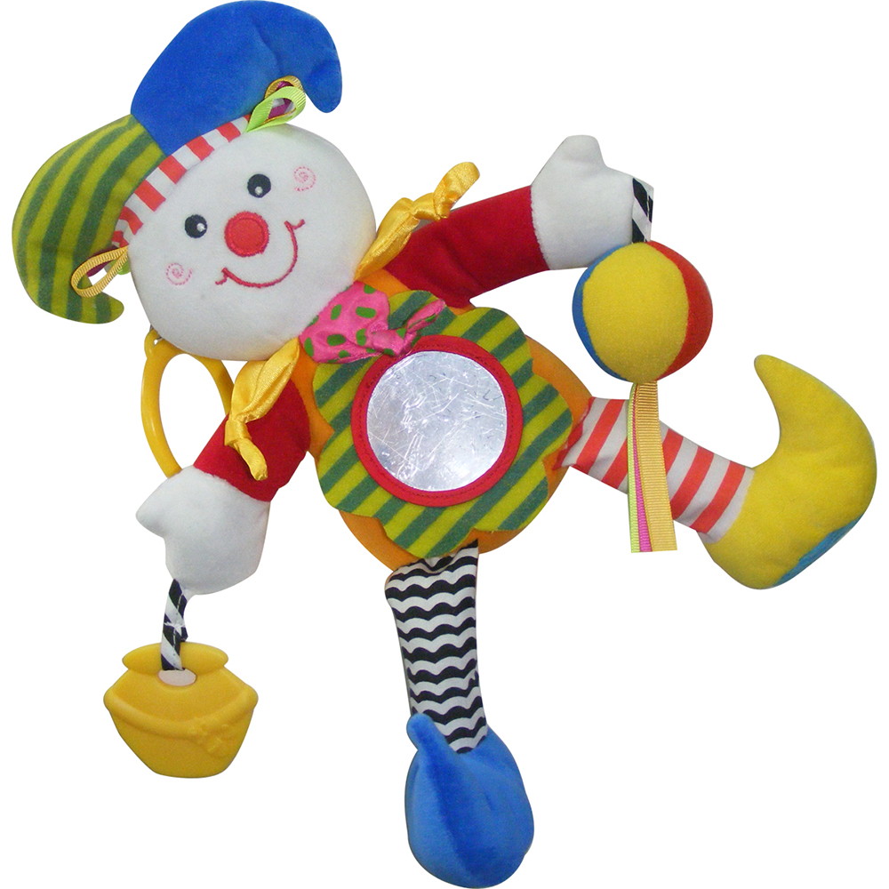Развивающая игрушка-подвеска Biba Toys Клоун 47х29х26.5 см