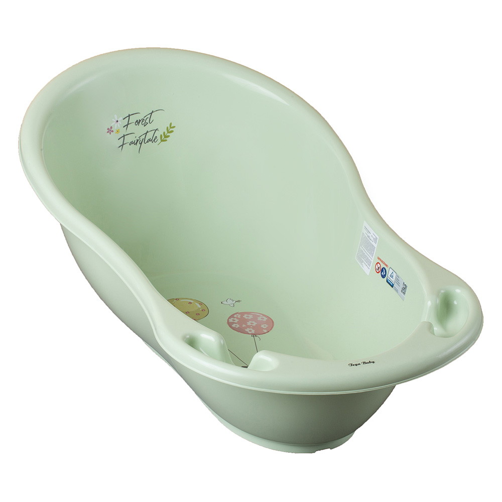Детская ванна Tega Baby Лесная сказка 86 см FF-004-112 светло-зеленый