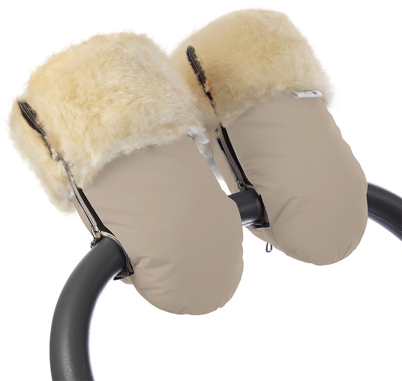 Рукавички-муфта на коляску Esspero Double Beige