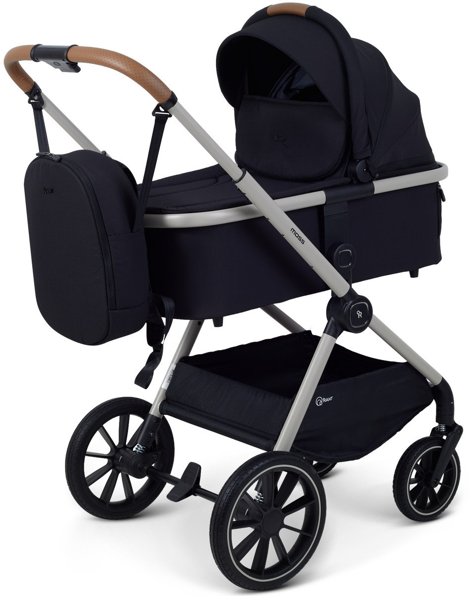 Детская коляска Rant Moss Prime 2 в 1 Black