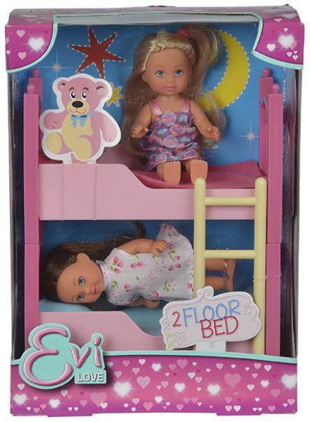 Детская кукла Simba Еви с кроваткой 5733847