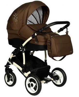 Детская коляска Indigo Mathis 2 в 1 Mt10 шоколад
