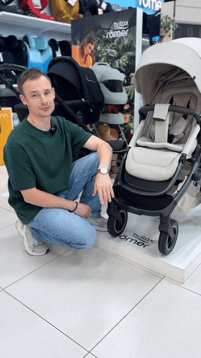 Britax Smile 5Z - особенности прогулочного блока