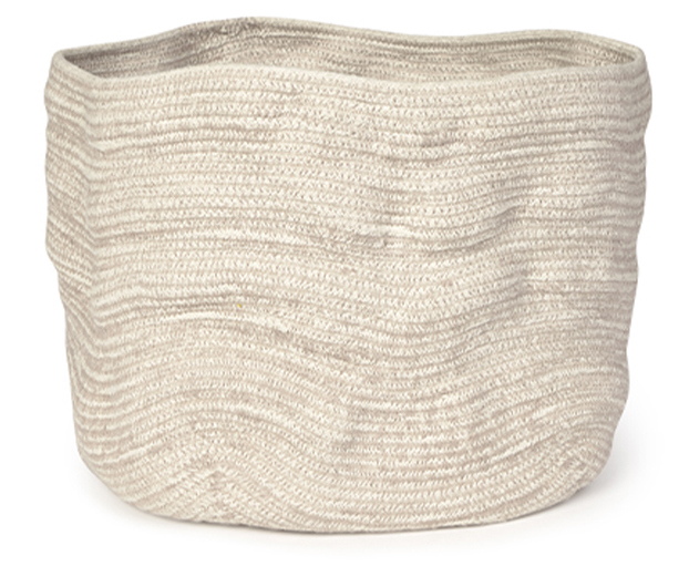 Корзина для игрушек Lorena Canals Точеный камень Stonewashed натуральная 30х25 см