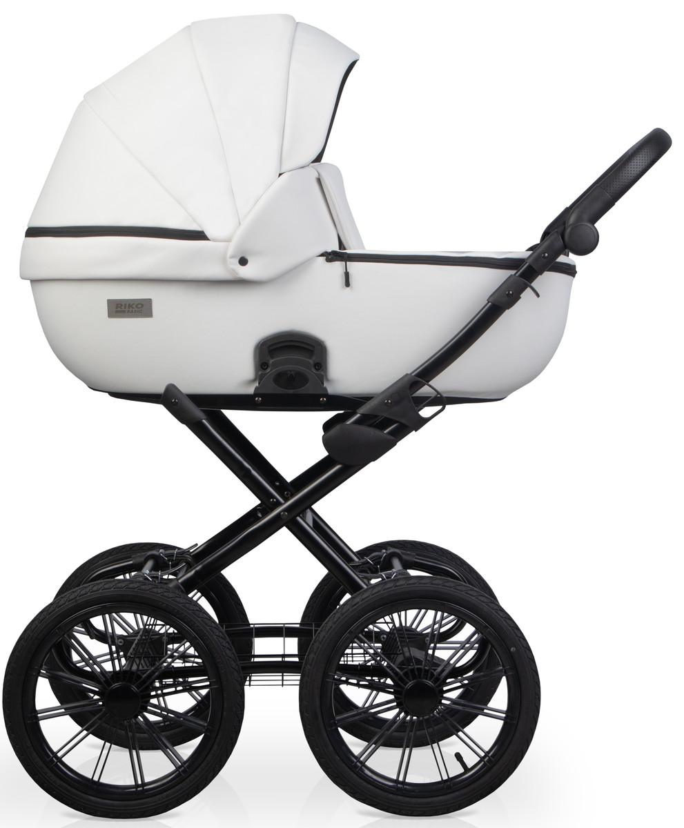 Детская коляска Riko Basic Montana X Ecco Prestige 2 в 1 11 White (белый)