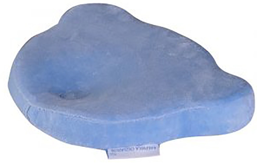 Подушка Фабрика облаков Мишка съёмный чехол до 1 года голубой