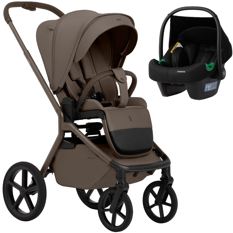 Прогулочная коляска Sweet Baby SBL Orso + автокресло Elegante Plus Beige Neo