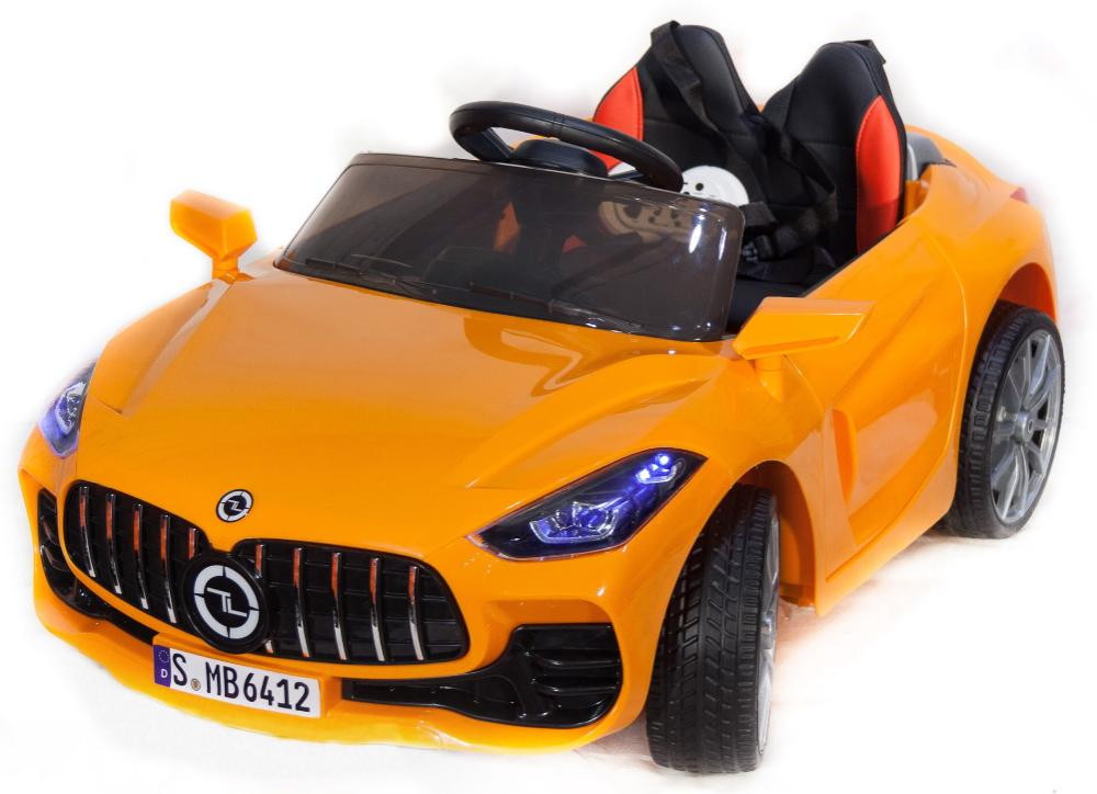 Детский электромобиль Toyland Mercedes Benz Sport YBG 6412 Оранжевый