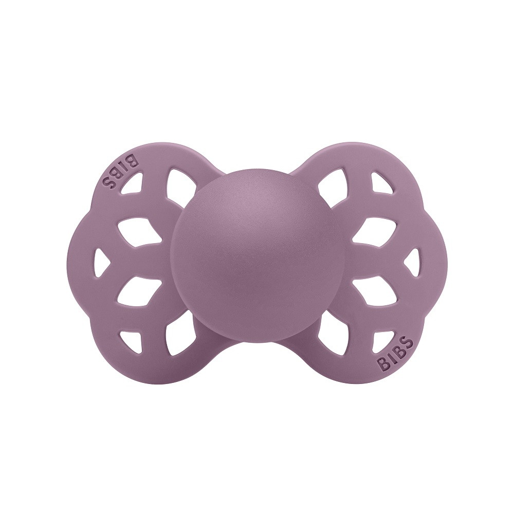 Пустышка силиконовая Bibs Infinity Symmetrical, 0+ 441300 Mauve