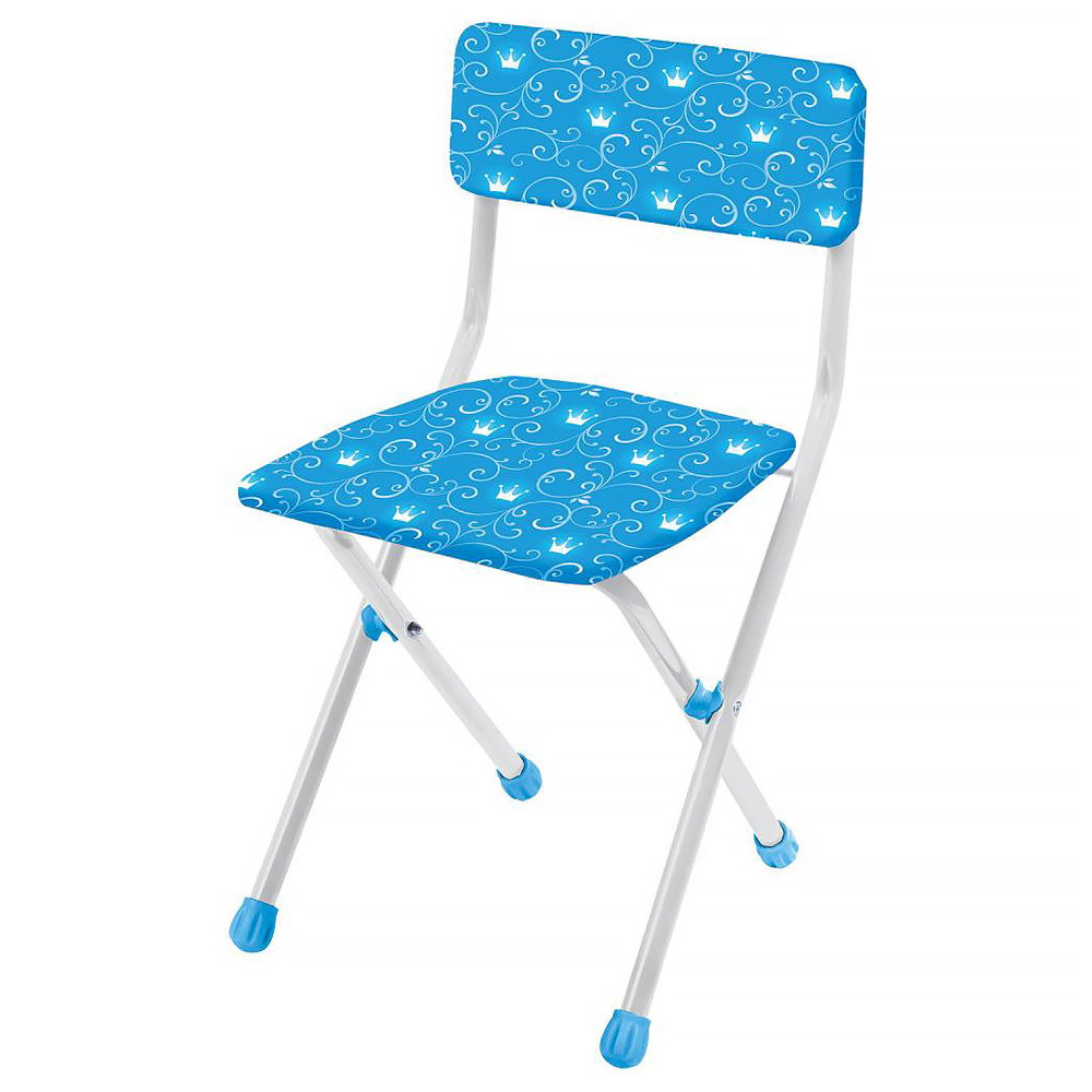 Стул детский Nika складной, мягкий, моющийся СТУ3 СТУЗ/6 С Коронами
