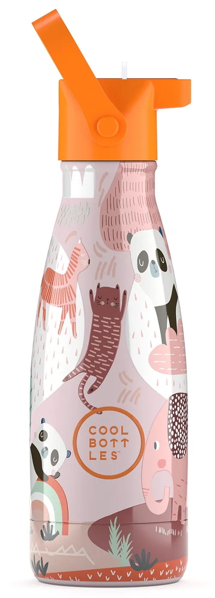 Термос–термобутылка Cool Bottles Kids серия Animals Panda Gang 260 мл
