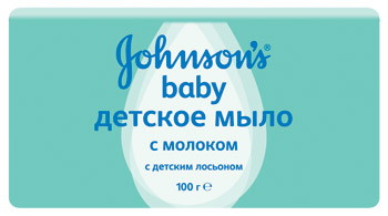 Мыло Johnson`s baby с экстрактом молока 100 гр.