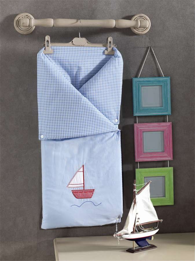 Одеяло-конверт Kidboo Blue Marine