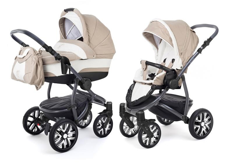 Детская коляска Esspero Discovery 2 в 1 (шасси Graphite) Khakki Lux