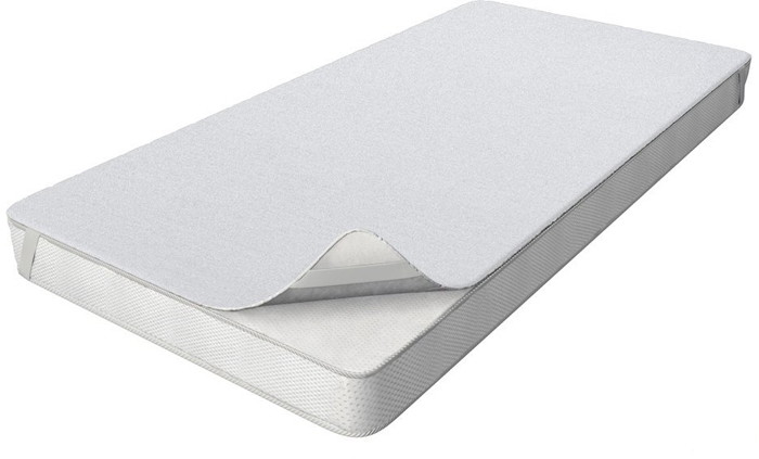 Наматрасник Nuovita Фланель на резинках по углам 125x65 см белый