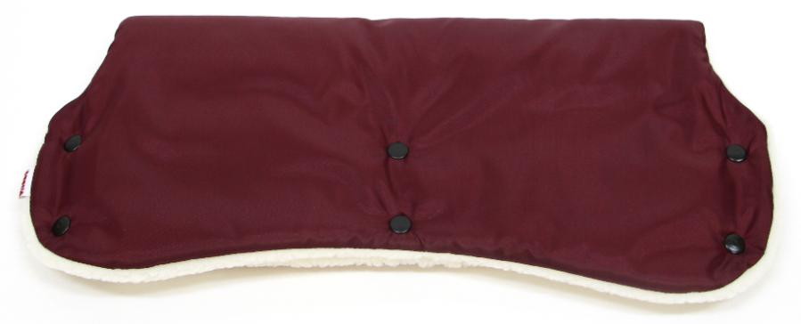 Муфта для коляски Valle White Winter бордо