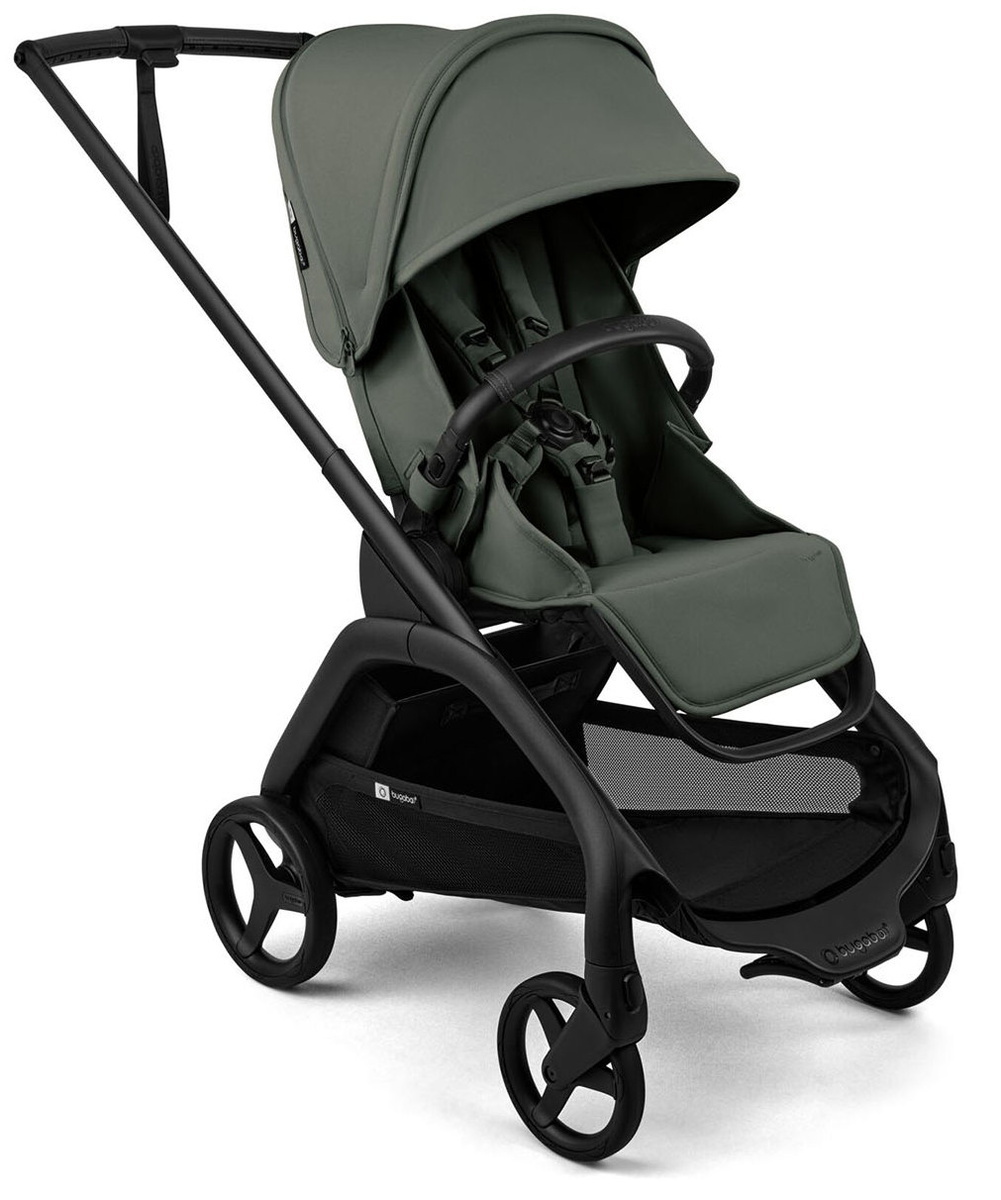 Прогулочная коляска Bugaboo Dragonfly Plus Черный/Зеленый (Black/Forest Green)
