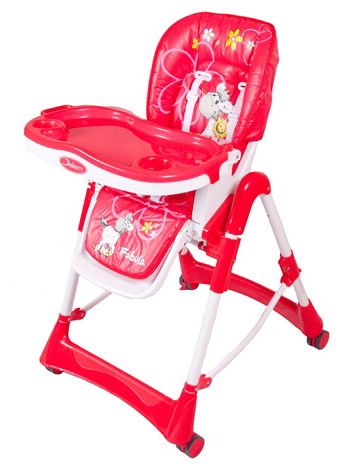 Стульчик для кормления Jetem Fabula Horse Red